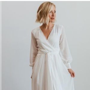 Off-white Maxi Dress